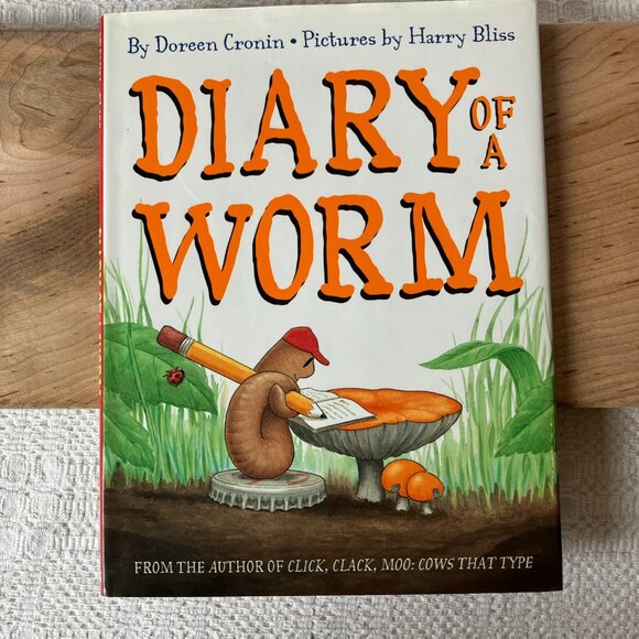 Share Diary of a Worm by Doreen Cronin - Very Good Condition - Picture 1 of 8